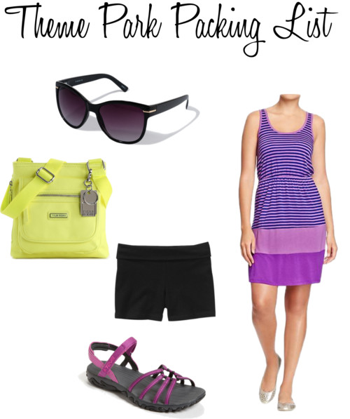 Theme Park Packing List Theme Park Packing List