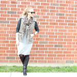 leopard-scarf-gray-sheath-dress1