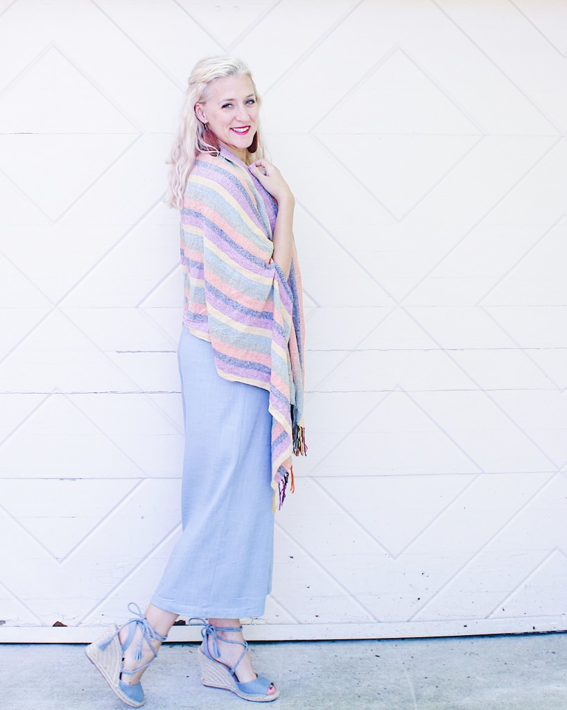 wide-leg linen pants