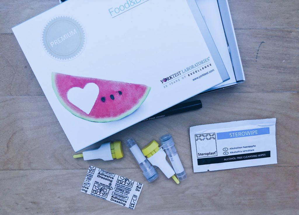 food intolerance test